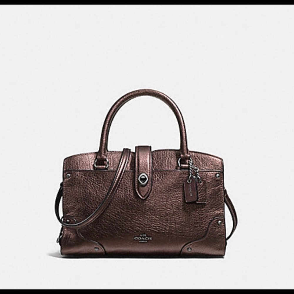 Coach MERCER SATCHEL 24 IN GRAIN LEATHER